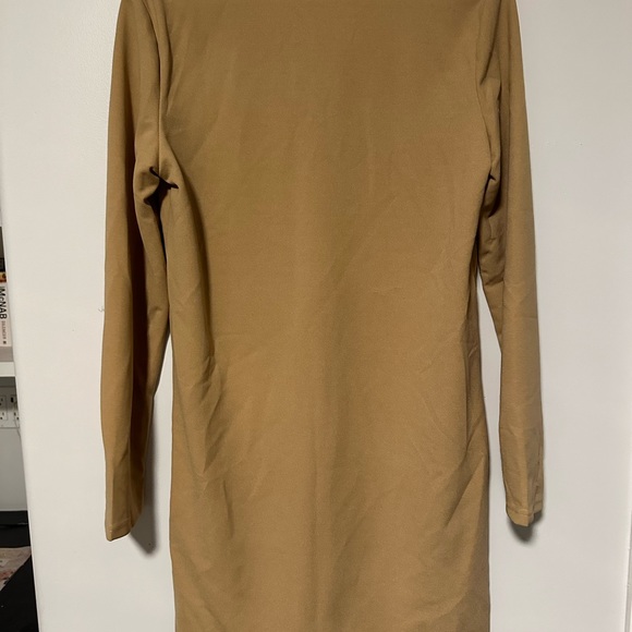 Long sleeve slip dress - Picture 2 of 2